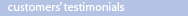 Customer Testimonials