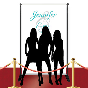 Custom Red Carpet Fancy Banner