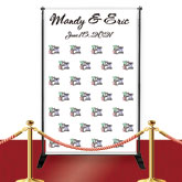 Custom Red Carpet Hope Faith Love Chinese Banner