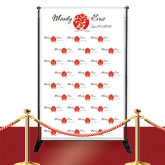 Custom Red Carpet Chinese Love Character Banner