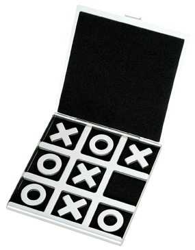 Contemporary Tic-Tac-Toe Game Board*