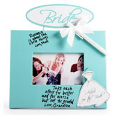 Bride's Wedding Advice Picture Frame