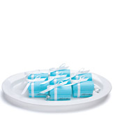 Aqua Blue Treasure Chest Ribbon Box