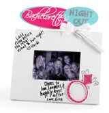 Bachelorette's NIGHT OUT Wedding Autograph Picture Frame