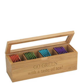 Eco-Friendly Bamboo Tea Gift Box (New Arrival)