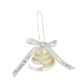 Ribbon Beach Seashell Ornament Favor