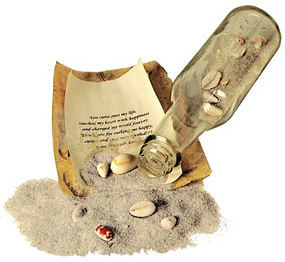 Message in a Bottle Invitation