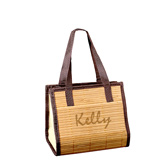 Mini Bridal Bamboo Tote Bag