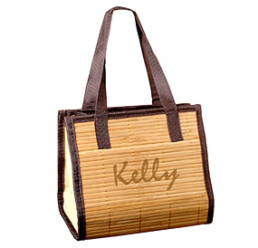 Mini Bridal Bamboo Tote Bag