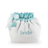 Bride Polka Dot Terry Pamper Pouch
