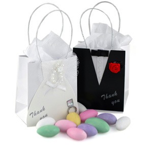 Mini Bride and Groom Wedding Favor Bag*