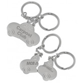 Double Carpool Keychain