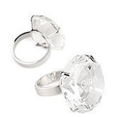Crystal Diamond Ring Paperweight