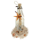 Celebrity Starfish Message in a Bottle (Optional Rhinestone Monogram)
