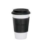 Double Wall Ceramic Tumbler with Wrap