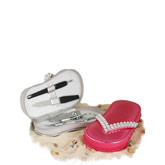 Chic Rhinestone Manicure Beach Sandal Set  (New Arrival)