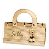 Eco Friendly Tropical Bamboo Handbag (New Arrival)