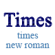Times New Roman