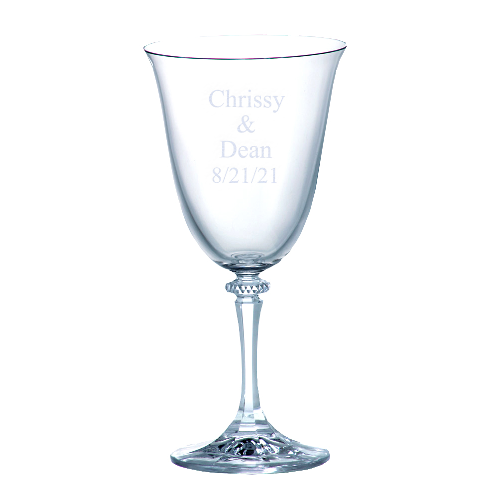 unknown Personalized Crystal Kleopatra Goblet Wine Glass