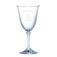 Personalized Crystal Kleopatra Goblet Wine Glass