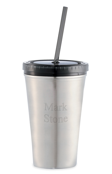 unknown Engraved Stainless Steel Executive Sedici Tumbler
