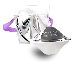 Silver Fortune Cookie