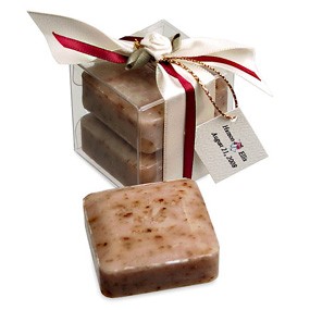 unknown Scented Rose Squares Soap Favor Box