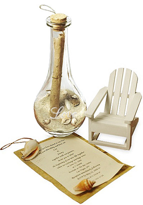 unknown Message In A Genie Bottle Invitation