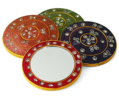 unknown Moroccan Jeweled Harem Mirror