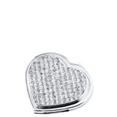 Heart Stones Compact Mirror