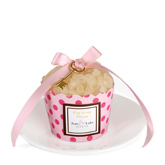 Key To My Heart Ribbon Bath Salts Cupcake Favor (New Arrival)