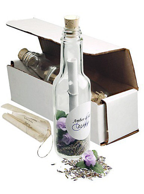 Lavender Seeds Message In A Bottle*