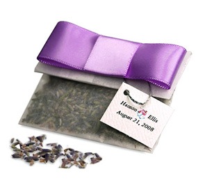 Lavender Seeds Glassine Bag Favor*