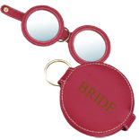 Leather Dual Compact Mirror