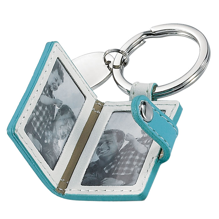 unknown Mini Pocketbook Photo Frame Keychain