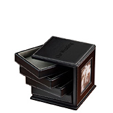 Leather+Metropolitan+Photo+and+Tray+Desk+Organizer