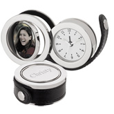 Roll-out Swivel Photo Travel Clock