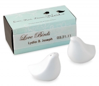 His & Hers Love Birds Salt & Pepper Shakers (Label Not Included)*
