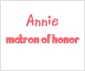 Personalized Matron of Honor Tee