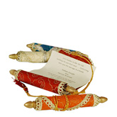 Unique Wedding Scroll Invitation