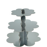 Metallic Cupcake Display Tower Stand
