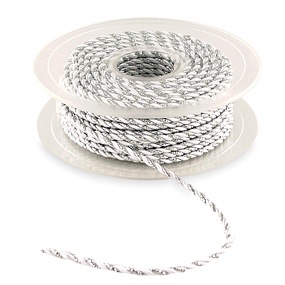 20 Yards Twisted Metallic Rope Ribbon