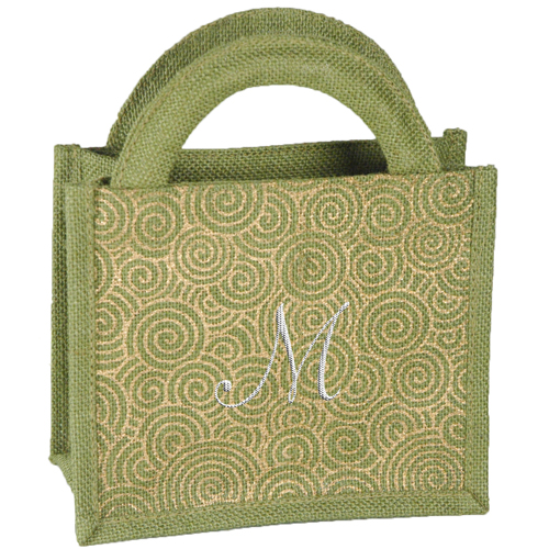 unknown Mini Swirl Gourmet Jute Bag*