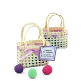 Springtime Mini Woven Favor Bag