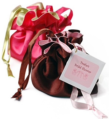Satin Chic Jewelry Pull String Pouch*