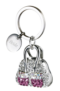 unknown Crystal Rhinestone Purse Keyholder