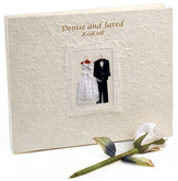 Bridal Couple Wedding Guest Book