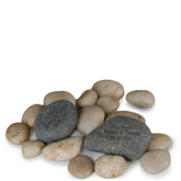 'You Rock!' Paper Weight Natural Garden Stone with Personalized Engraving