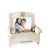 Nautical Beach Bench Picture Frame