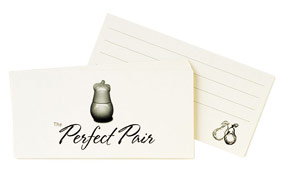 The Perfect Pear Wishing Cards*